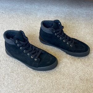Black Hightop Shoes